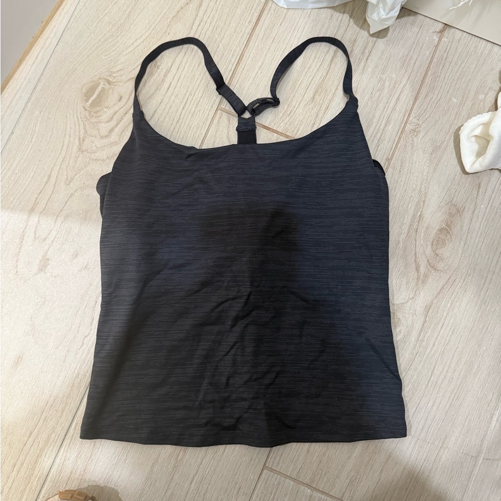 OV Black Strappy Tank Top